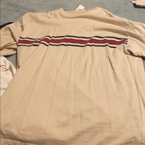 tan long sleeve shirt
